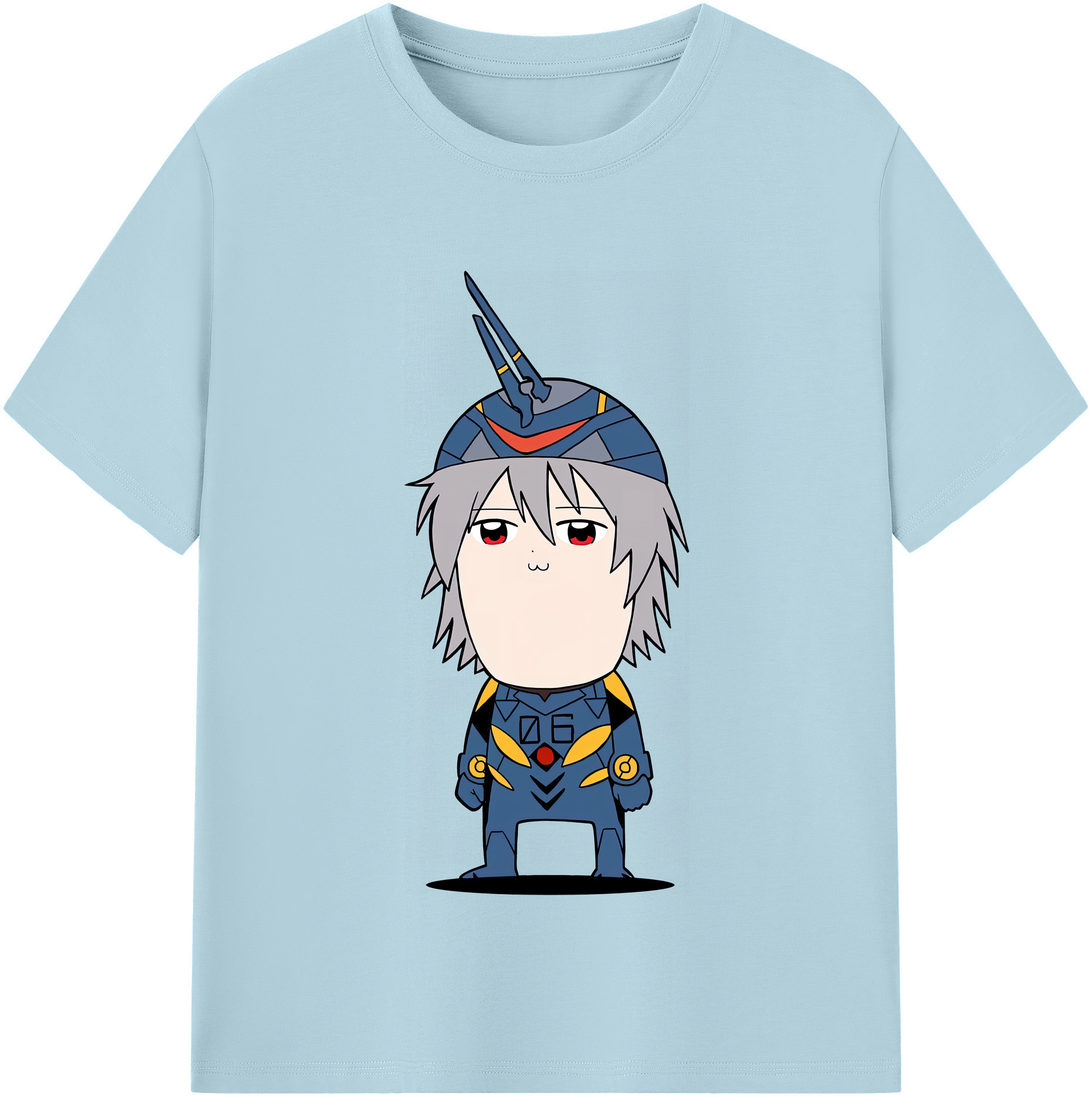 （画像用） EVA 新世紀エヴァンゲリオン 綿100％半袖Tシャツ（フロントプリント）